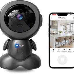 Maizic Smarthome Baby Robot WiFi CCTV Camera 3MP Full HD & 360° Coverage Indoor Camera Security Camera-image-42