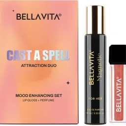 Mood Enhancing Cast A Spell pH Adapting Lip Gloss 4ml and Perfume 15ml Gift Set| Eau de Parfum-19 ml-0