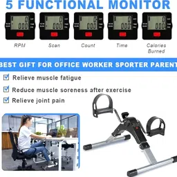 Exercise Cycle For Home Gym Digital Display Suitable For Leg And Arm Mini Pedal Exerciser Cycle-28