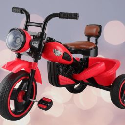 Bike for Kids|Music Horn|Multicolour Lights|Cycle for 3-6 Years Boy & Girl KIDS TRICYCLE NINJA BIKE PVC BODY WITH NEW COLOUR COMBINATION Tricycle-image-42