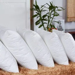 Microfibre Solid Sleeping Pillow Pack of 5-24