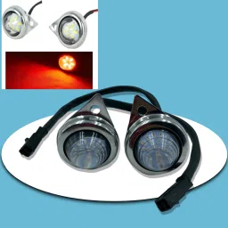 PARKING LED EYES RED COLOR FOR ROYAL ENFIELD CLASSIC MODEL’S MADE IN INDIA Parking Light Motorbike LED for Royal Enfield (12 V, 12 W)-22