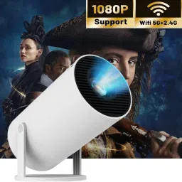 Frony Smart Projector for Home 4K Support Rotabable Design withApp Netflix,YouTubeB66 (4500 lm / 1 Speaker / Wireless / Remote Controller) Portable Projector-26