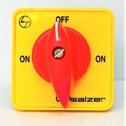 Salzer (L&T) 61197 6A 3Pole ON-OFF S6 6A Cam Operated Rotary Switch-12