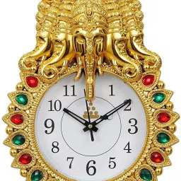 Analog 33 cm X 24 cm Wall Clock-image-72