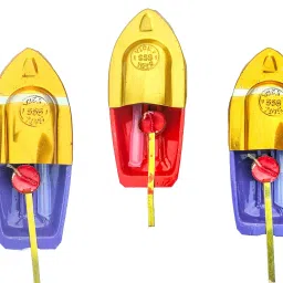3 pcs pop pop steam boat toy || pop pop boat with free wax candle & dropper || putt putt nav steam boat, fat fat boat (3 set)-16