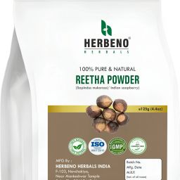 Reetha (Soapnut) Powder | 100% Pure & Natural Organic for Hair Wash – 125g-image-35
