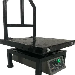 ARYA INTERNATIONAL 350*350 MS Portable 200 kg Weighing machine with upto 2 day battery backup Weighing Scale-28