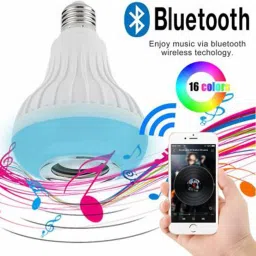 ShopyBucket ® LED RGB Color Bulb Light Bluetooth Control Smart Music Audio image 3