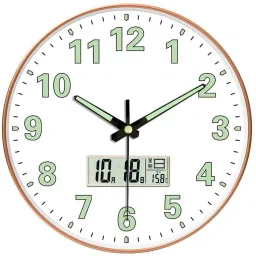 Analog-Digital 30 cm X 30 cm Wall Clock-image-52