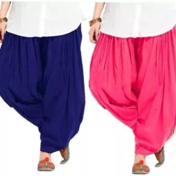 Cotton Solid Patiala-image-1