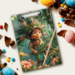 mugli Wooden MDF Exampad | Clipboard For Students. Size-10x14.5 inch.-image-19