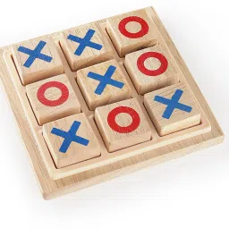 Tic Tac Toe Game Board, A Classical Family Puzzle Game for Kids Party & Fun Board Game-15