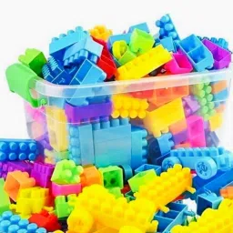 innovate hub Building Block Set for Kids – 45 Colourful Pieces image 3