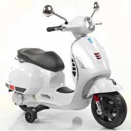vespa White Scooter Battery Operated Ride On-image-41