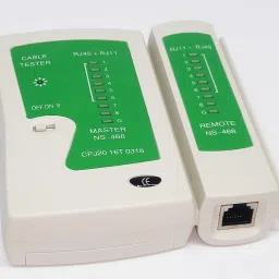 See Good RJ45 and RJ11 Network Lane Cable Tester for Internet Broadband Connection Lan Adapter image 3