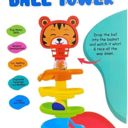 Ball Tower 5 Layer Ball Drop and Roll Swirling Tower for Baby-picture-21