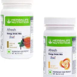Afresh Energy Drink Mix - Tulsi Flavor & Ginger For Weight Loss Energy Drink-picture-13