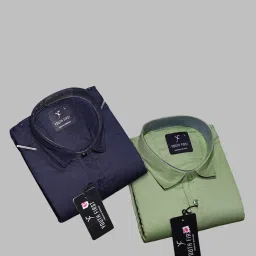 Men Relaxed Fit Fit Solid Spread Collar Formal Shirt-image-62