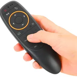 OG X NEXA WITH DEVICE Air Remote USB Air Mouse with Voice Command – Wireless Remote, Orange Ring YouTube, AI Assistant, NETFLIX, Google Play Store, Meet Your Google Assistant, Facebook Remote Controller-25