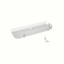 Unbreakable 15 Inch ABS Wall-Mounted Bathroom Shelf - Compact & Durable Plastic Wall Shelf-image-57