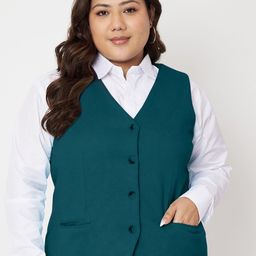 brinns Solid Women Waistcoat-picture-23