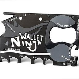 Right Gear Wallet Ninja 18-in-1 Survival Tool Kit Multifunction Useful & Credit Card Style. image 1