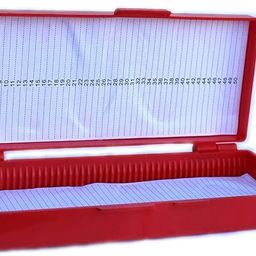 Shree Balaji Traders Polypropylene Microscope Slide box 50 slide capacity pack of 1 image 2