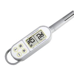 R-TEK Digital Hygrometer 2 in 1 Digital Temperature Humidity Meter Handheld Temperature Humidity Meter Min/Max Value, Data Hold C/F Digital Psychrometer for Industry, Agriculture etc image 1