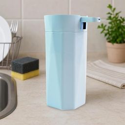 DHMORA Apex Push It! Soap Dispenser | Approx 300 ml Plastic Liquid Dispenser with Easy Push Mechanism | Compact, Hygienic & Durable image 3