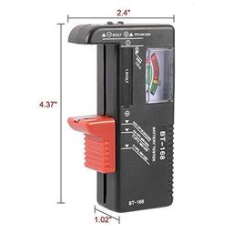 Battery Tester Universal Battery Checker for AA AAA C D 9V 1.5V Button Cell Batteries (Model: BT-168) image 2