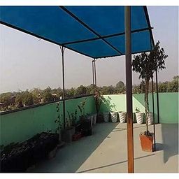 generic Multipurpose Shade Net/Garden Net (Pack of 1) |Store Garden Shade | Garden Jali | Fencing Shade Net | Agro Net/Blue Net - 65% (Blue Colour) (H-5 ft x L-115 ft) 575 Sqft | image 2