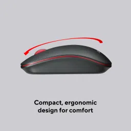 ASUS WT300 Wireless Mouse with 2.4GHz Nano Dongle (1000 to 1600 DPI Adjustable, Optical Sensor, Matte Black) image 5