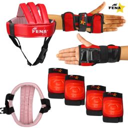 NORMALSkating Protection Kit - Helmet + Elbow + Knee + Hand Guard Skating Guard Combo-12