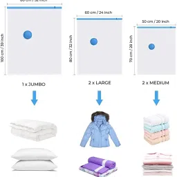 5Pack Vacuum Compression Storage Bags With Pump,Space Saver Sealer Bag P307 Travel Storage Vacuum Bags-image-54