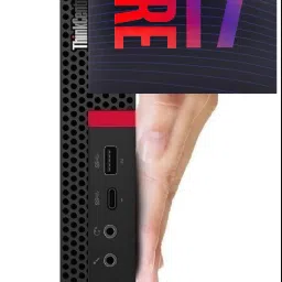 Longan ThinkCentre Mini PC | Core™ i7-9700 Processor [LIV] Core i7 (9th Generation) Processor [12MB Cache, Up to 4.70 GHz] (32 GB RAM/Intel® UHD 4K 630 Graphics/1 TB SSD Capacity/Windows 11 Pro) Microtower with MS Office-30