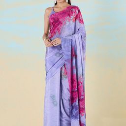 navyasa by liva Floral Printed Liva Saree-image-29