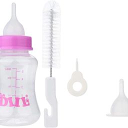 High Quality 150 ml Plastic Pet Small Dog Puppy Cat Kitten Milk Nursing Care Feeding Bottle ROUND Plastic Pet Bottle-picture-18