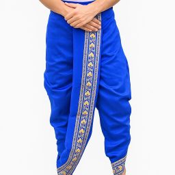 Sumit online Men's Dupion Silk Solid Men Dhoti-image-20
