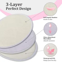 Breast Pad ( Pack Of 2 ) Nursing Breast Pad Nursing Breast Pad-image-63