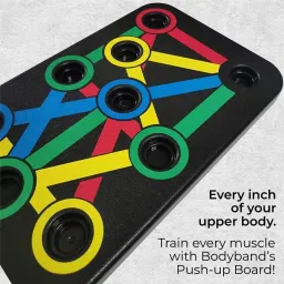 cardiorama Professional Multifunction Push Up Board 14 in 1 Push Up Fitness Abs Exercise Fitness Accessory Kit Kit image 5