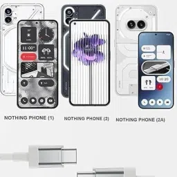 MYVN Type C 1 m Nothing Cable Type C to C (Compatible for Nothing Phone 2/2A/2A Plus/1/Cmf Phone 1/Galaxy S24 Ultra/15 Pro Max 45W Fast USB C Charging Support Laptop/Tablet Charger Cord Sync Data Transfer) image 4