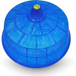 Plastic Food Cover Dome Net Large Size Blue Pack of 3 12 inch Lid-image-63