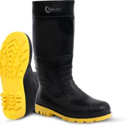 PVC,Puncture & Tear Resistant,Lightweight,Super Safety Gumboot Boots For Men-image-78