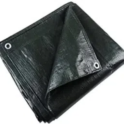 TARPULINE 15X18 FEET BLACK 200 GSM Tent - For portable, washable, durable and reusable, uv resistant ,waterproof-image-33