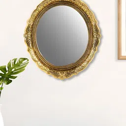 NM Beige Oval Shaped Table Mirrors-image-14