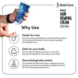 Bold Care Set of Aqua Rush Intimate Wash 120ml & Hair Removal Cream 100ml image 4