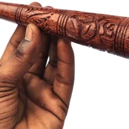 Decorative wooden chillum 6 inch Wooden Outside Fitting Hookah Mouth Tip-image-62