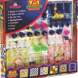- 7 In 1 Family Games - Includes 7 Board Games - Ultimate Family Entertainment Educational Board Games-image-29