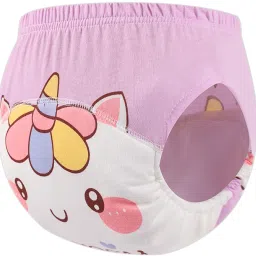 Baby Boys & Girls Breathable Soft Cotton Cartoon Diaper(Reusable- 150time)-14